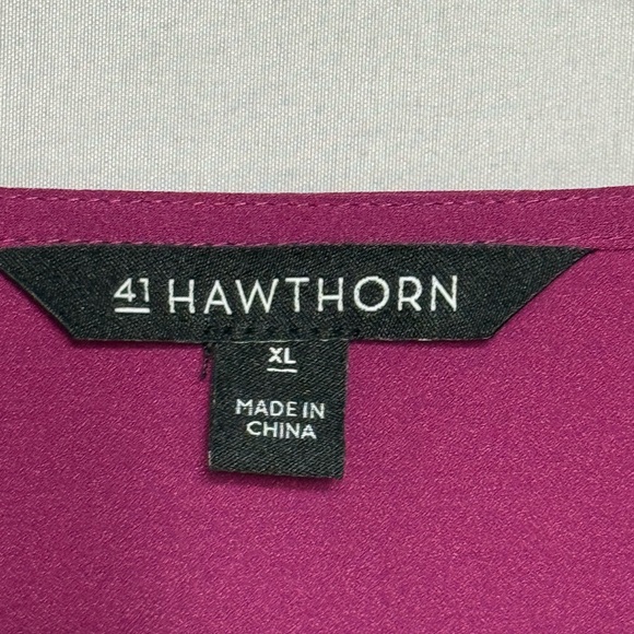 41 Hawthorn Magenta Blouse - Picture 3 of 7